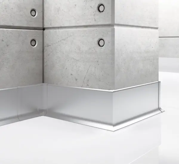 Listwa przypodłogowa aluminiowa, cokół Creativa LP59 250cm