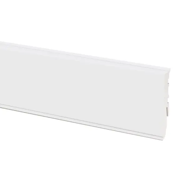 Listwa przypodłogowa PVC MASTERLINE 60 Biały RAL 9003 Mat