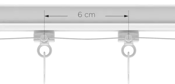 Sznurek WAVE 60 mm Creativa SWE60 do karnisza teleskopowego