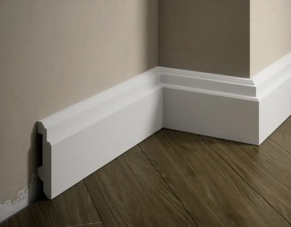 6.53.101 Listwa Przypodłogowa – biały cokół 110x26x2000 mm