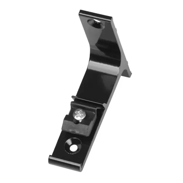 Uchwyt ścienny do szyn aluminiowych pojedynczych szary 7,5cm