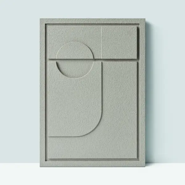 Relief Murso Wall Decor GEOMETRIC II - płaskorzeźba