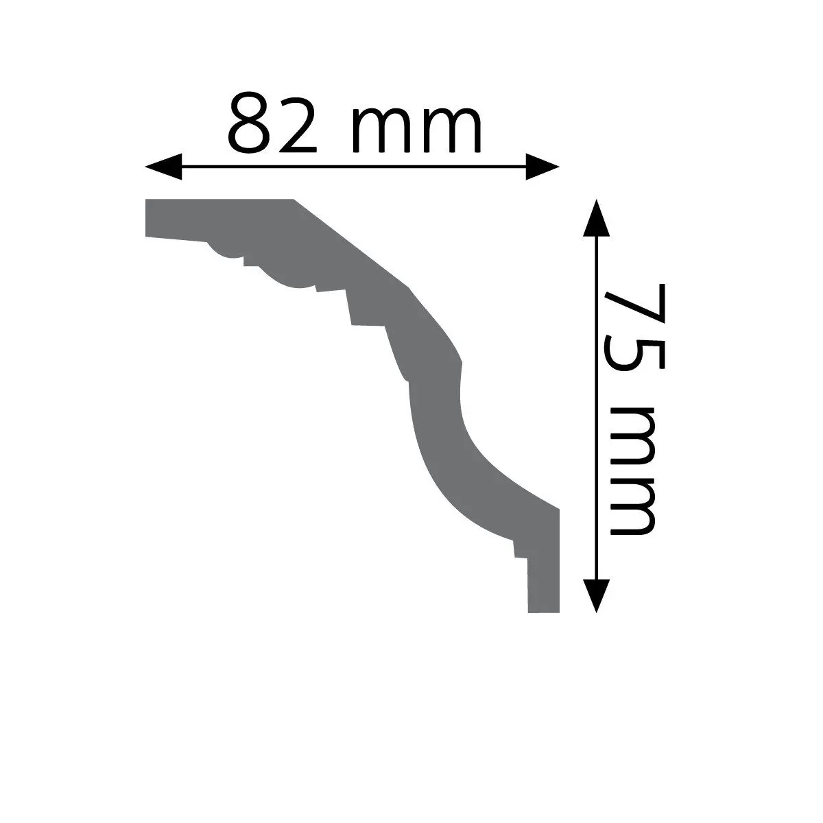 LGG-01 Creativa, Listwa gzymsowa gładka - obrazek 2