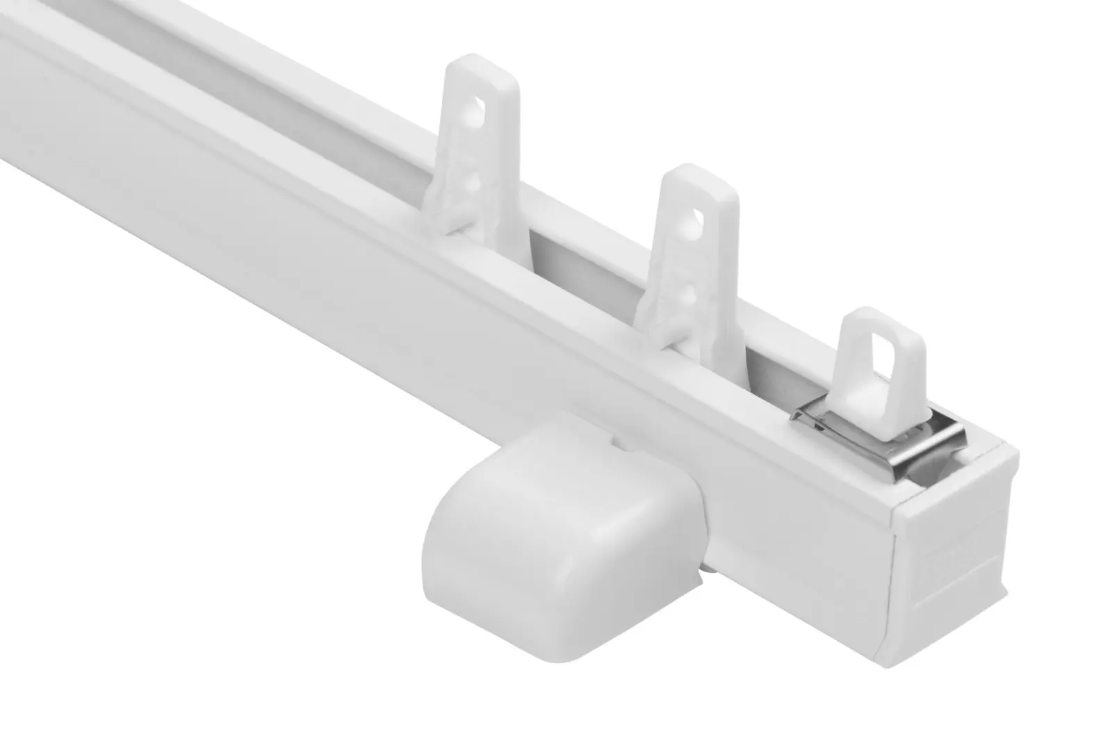 Szyna sufitowa aluminiowa XS-100 do ciężkich zasłon 100 cm - obrazek 3