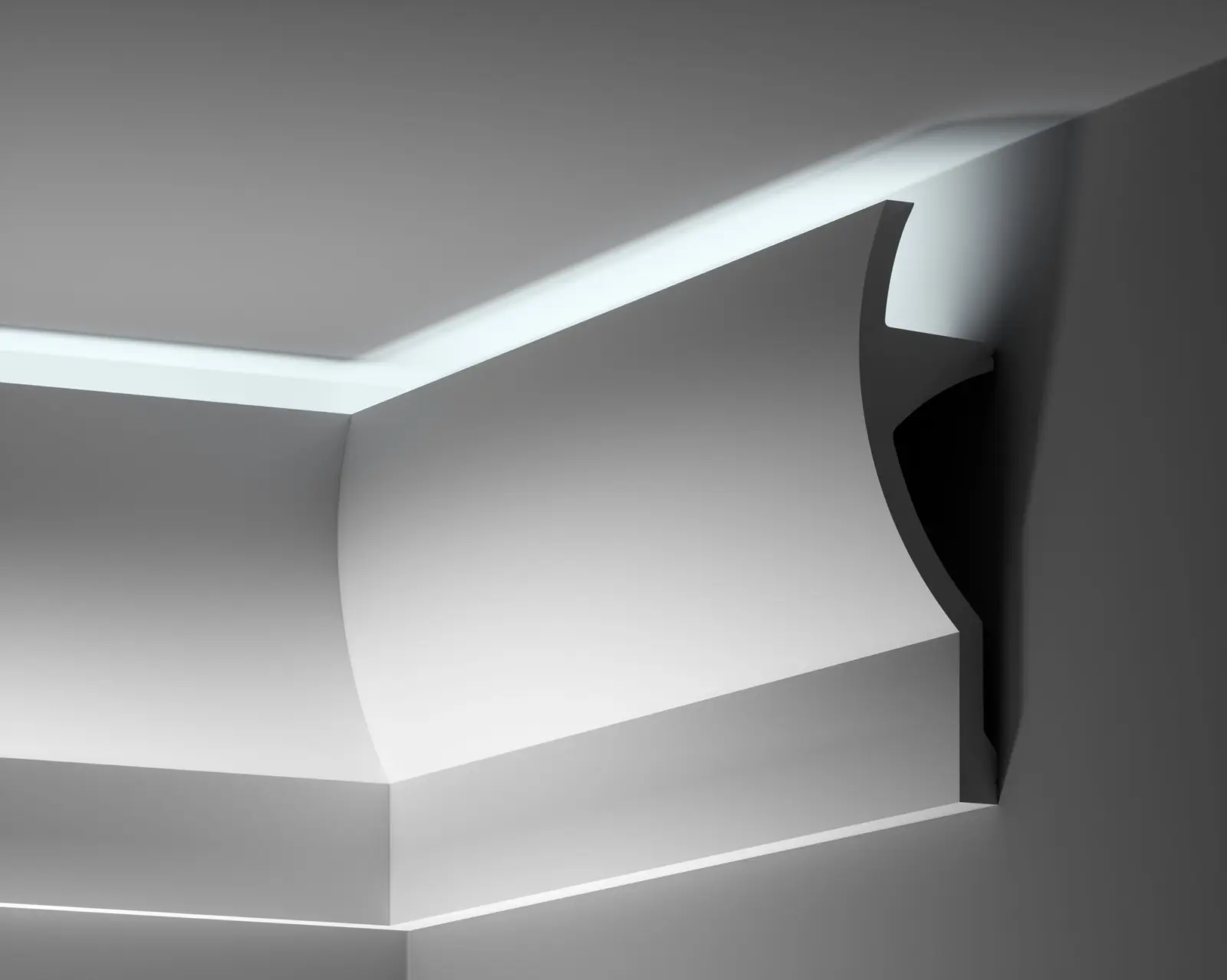 Listwa gzymsowa gładka Creativa LGG-41 - obrazek 3