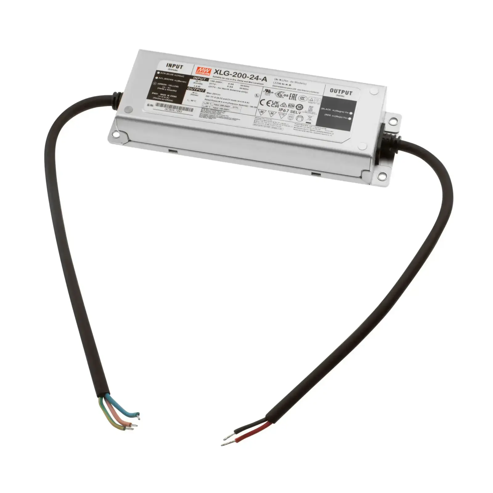 Zasilacz LED DC24V o mocy 200 Wat