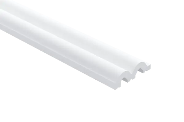 L0401R Prawe zakończenie lameli białej