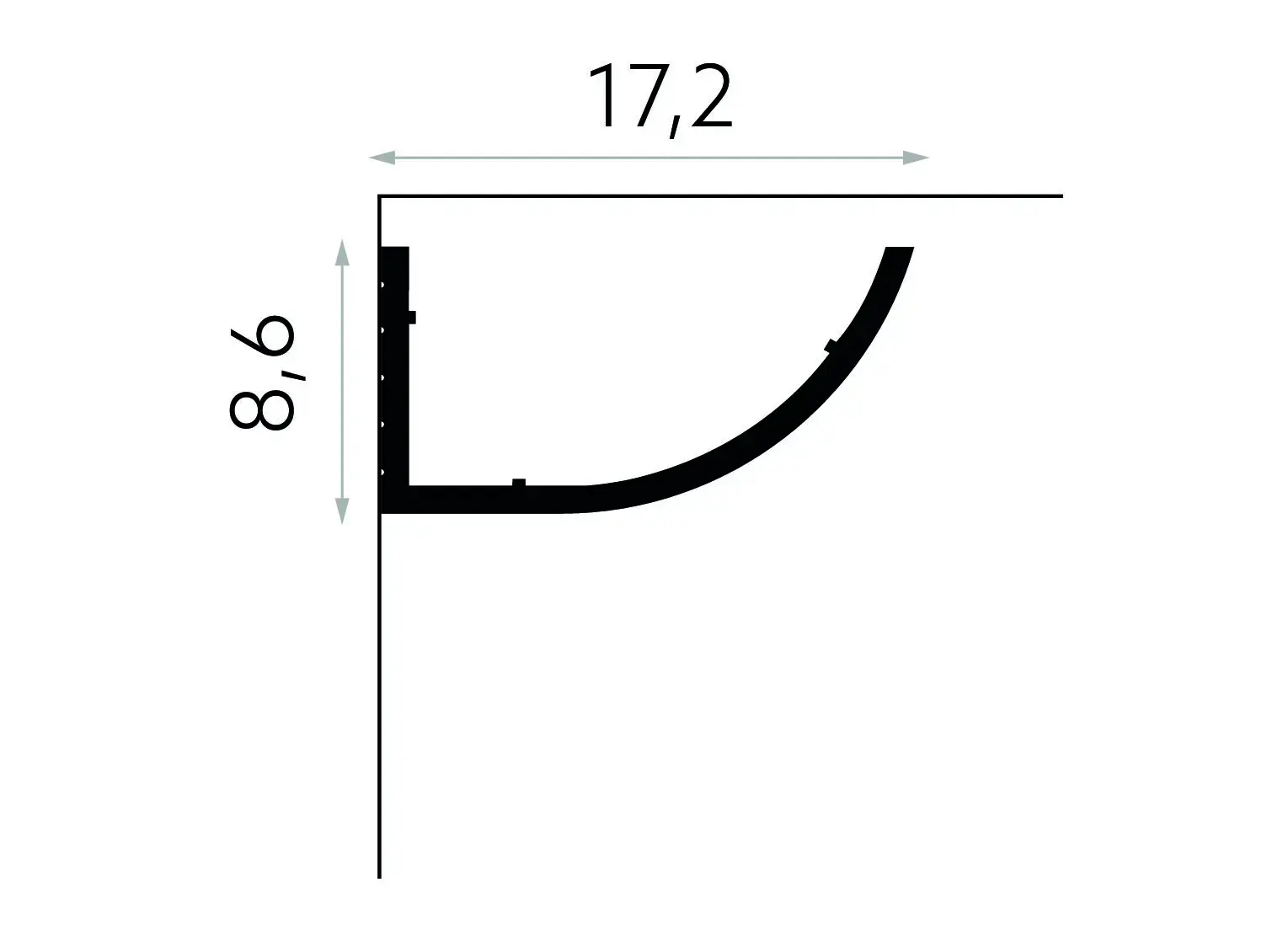 Listwa oświetleniowa MD362