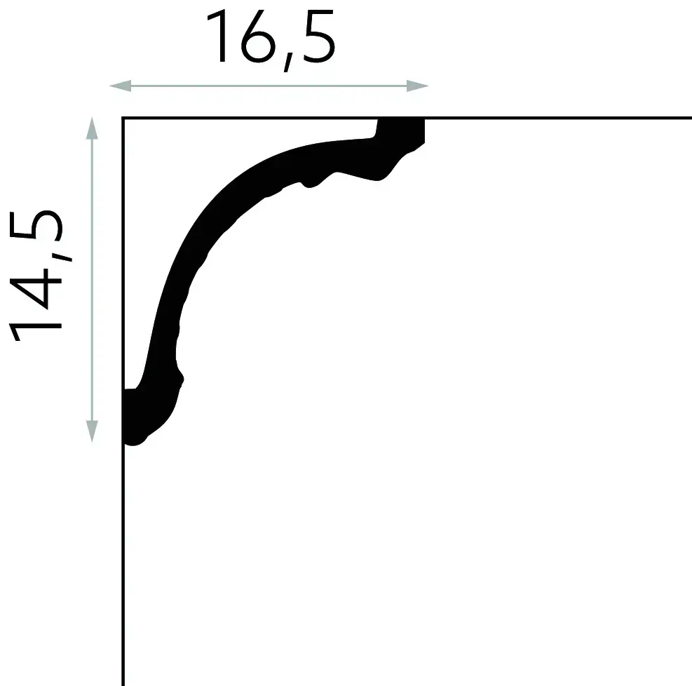Listwa sufitowa gzyms MDA401