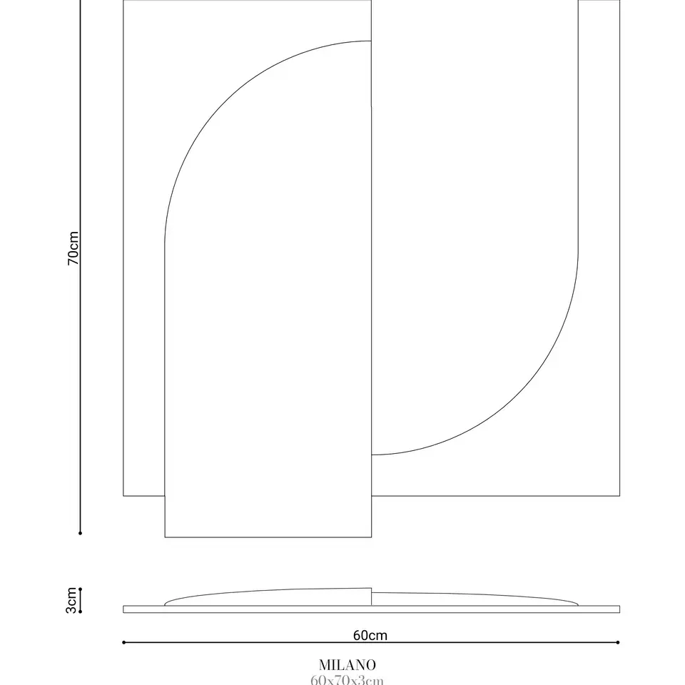 Panel ścienny MILANO MURSO - obrazek 2