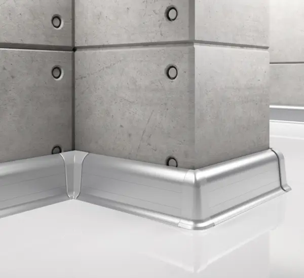Listwa przypodłogowa aluminiowa, cokół Creativa LP55 250cm
