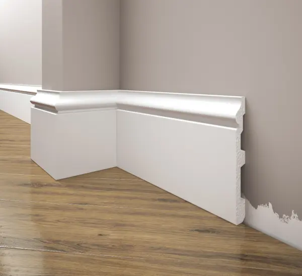 Lakierowana Kolorowa Listwa przypodłogowa, cokół Creativa LPC-22M RAL/ 244cm