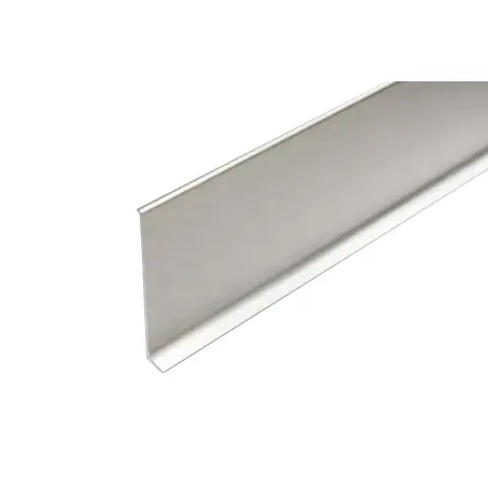 Listwa przypodłogowa aluminiowa w kolorze platyny EC43S cokół Creativa LP59