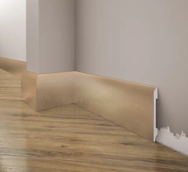 Listwa przypodłogowa, cokół Creativa LPC-11i kolor inox 244cm