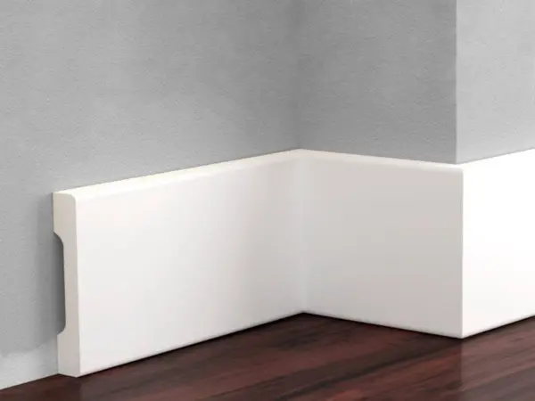 Lakierowana Kolorowa Listwa przypodłogowa, cokół Creativa LPC-37M RAL/ 244cm