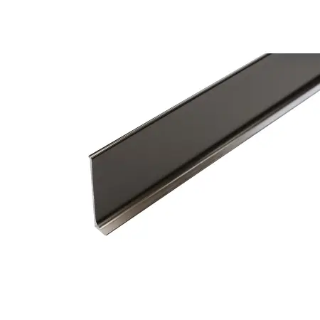 Listwa przypodłogowa aluminiowa w kolorze kawowym EC40S cokół Creativa LP59