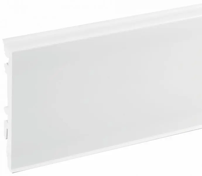 Listwa przypodłogowa PVC MASTERLINE 80 Biały RAL 9003 Mat