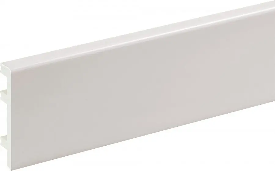 Kaszmirowa Lakierowana Listwa przypodłogowa, cokół Creativa STL100 - PVC – Status Line 220 cm