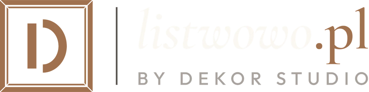 Listwowo logo – rama (ciemne tło)