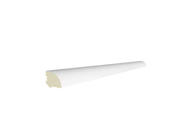 Ćwierćwałek DuroFit PF015 biały 1,5 cm