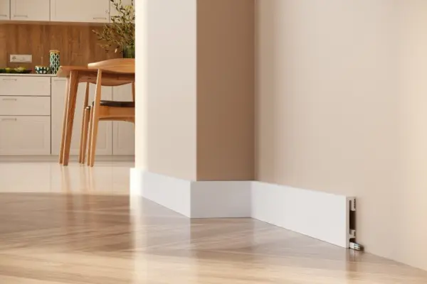 Listwa przypodłogowa DuroFit PF081 biała 8 cm