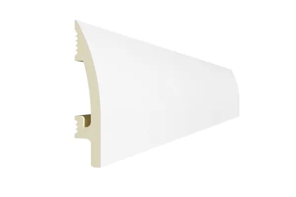 Listwa przypodłogowa DuroFit PF083 biała 8 cm