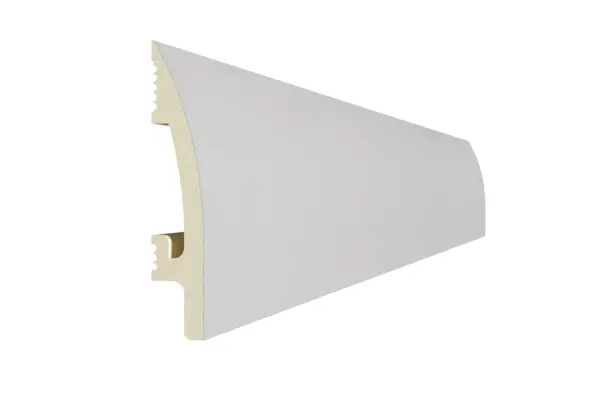 Listwa przypodłogowa DuroFit PF083G szara 8 cm